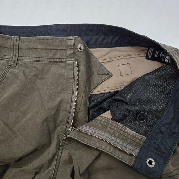 Kuhl Ramblr Men's Size 36 Outdoor Hiking Cargo Performance Shorts Grey UPF - Picture 5 of 13